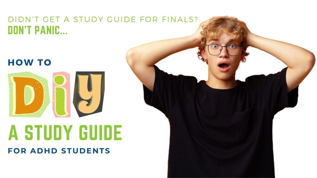 DIY Study Guide for ADHD students